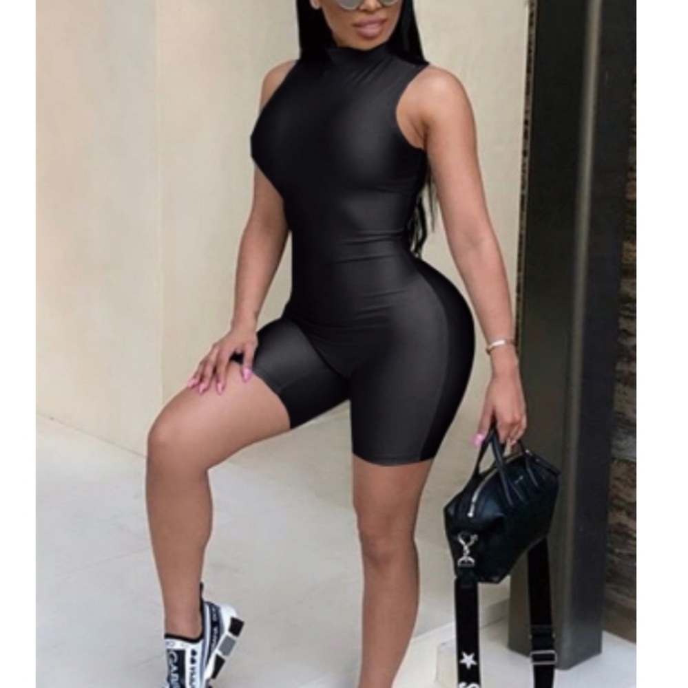 Sexy Sleeveless Skinny Romper